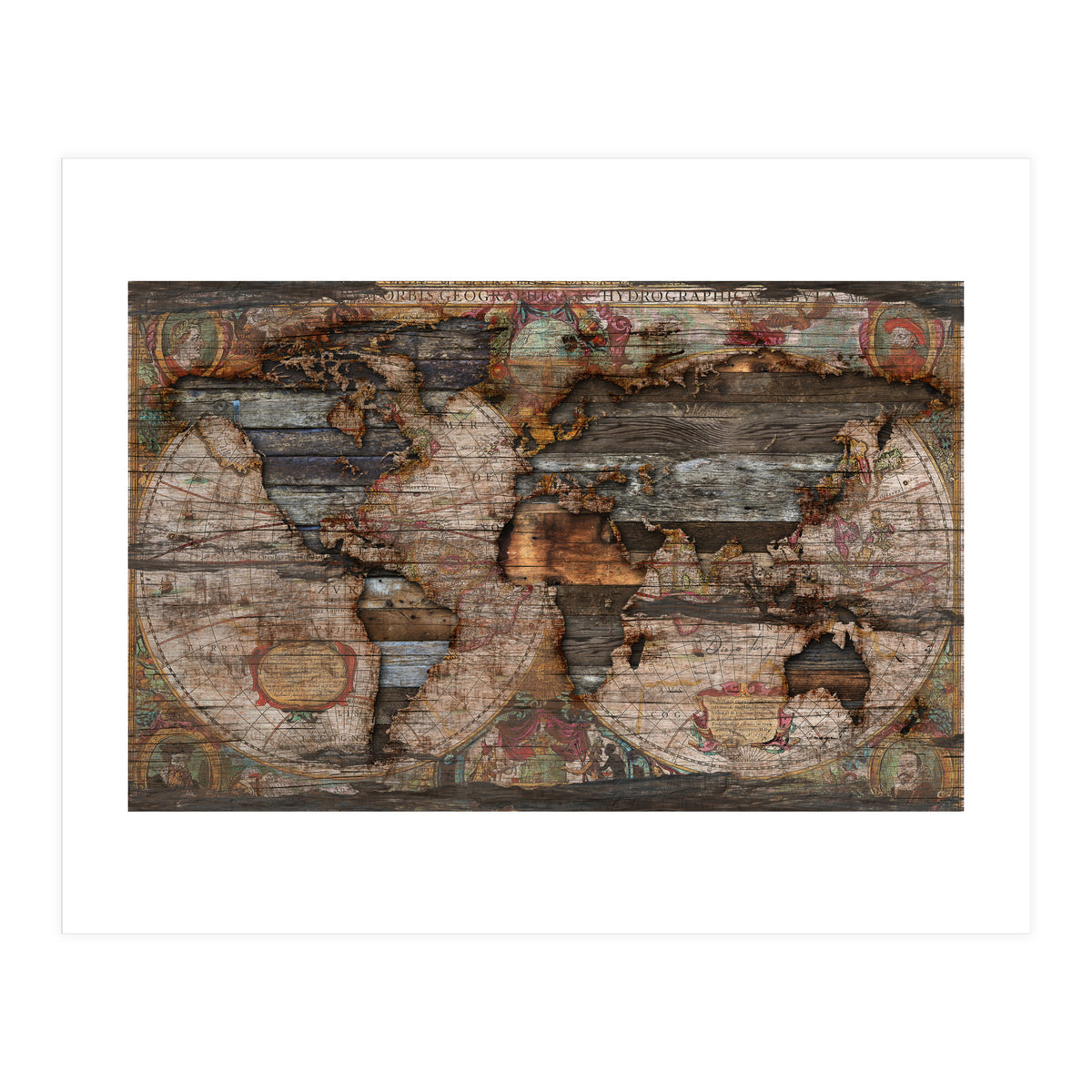 Reclaimed Map (Print Only)