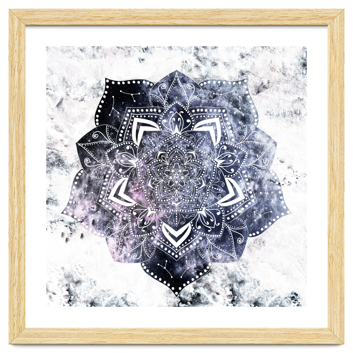 Cancer Constellation Mandala