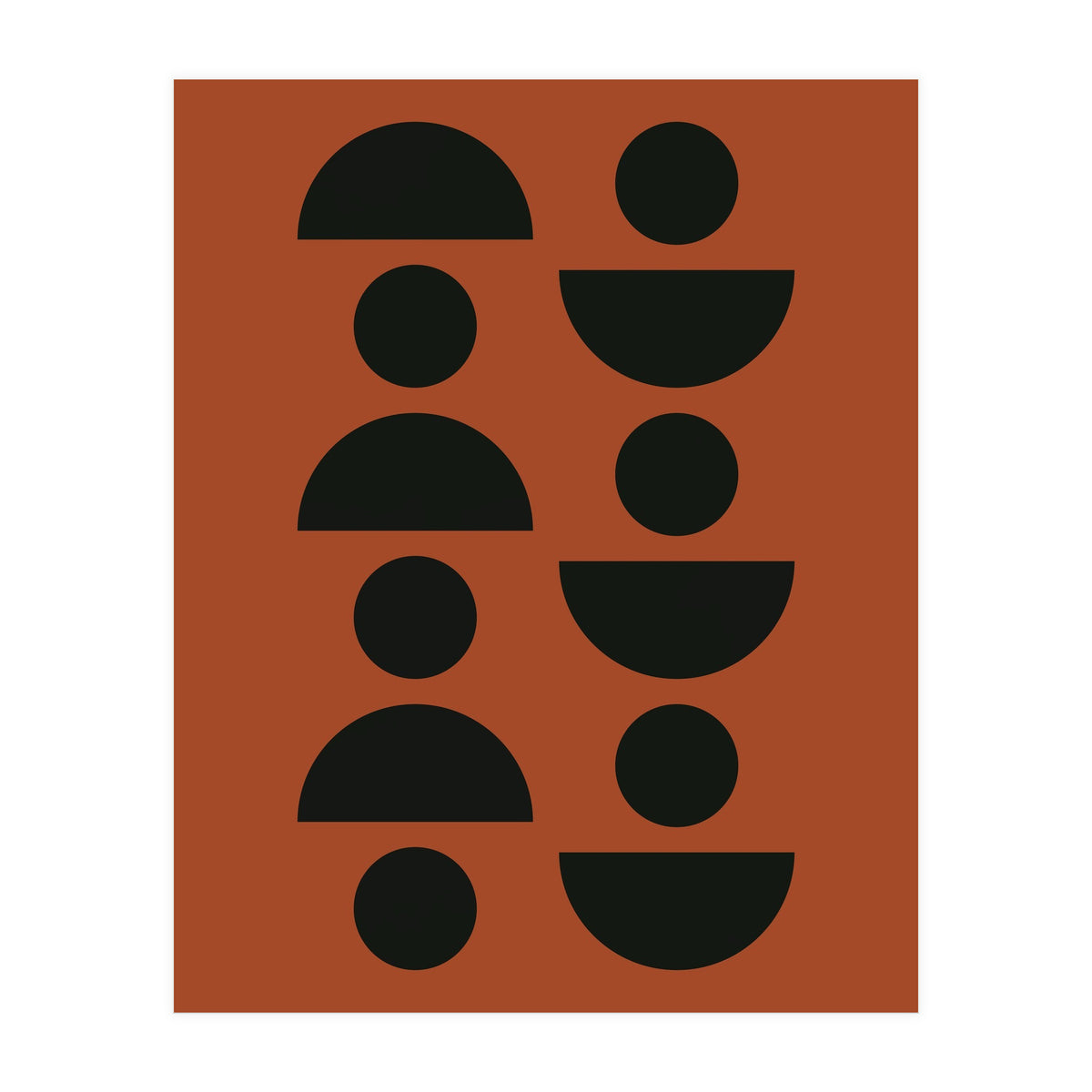 Modern Abstract Geometric III (Print Only)