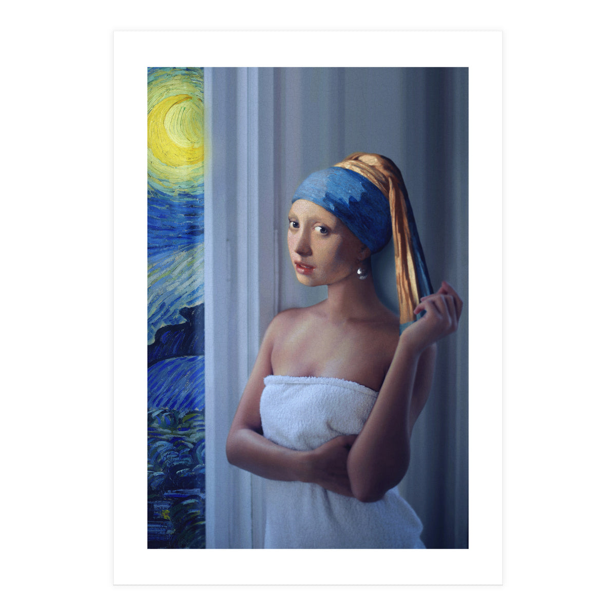 Starry Night Girl (Print Only)