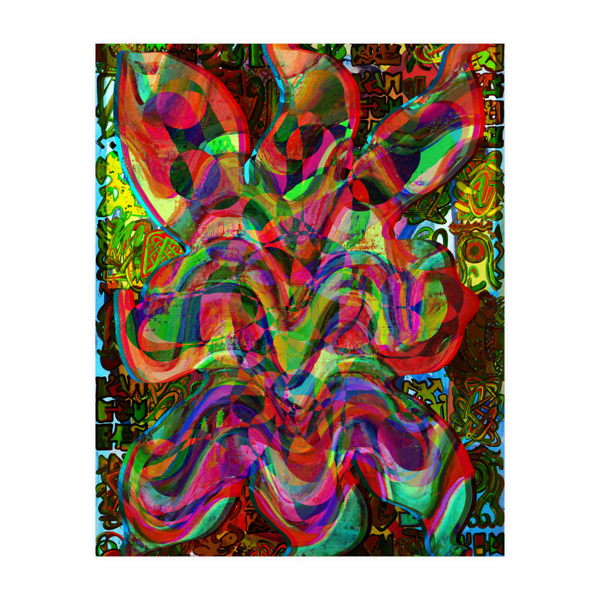 Pop Abstract 2023 Tapiz 104 (Print Only)