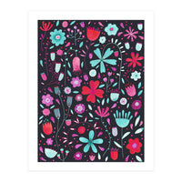 English Meadow Dark Teal (Print Only)