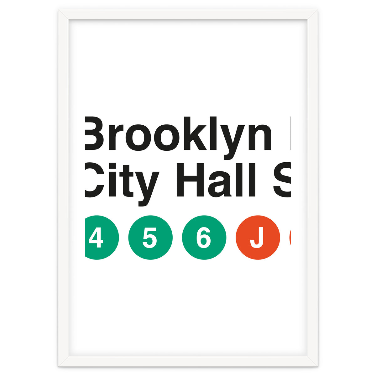 Vignelli's Subway Sign
