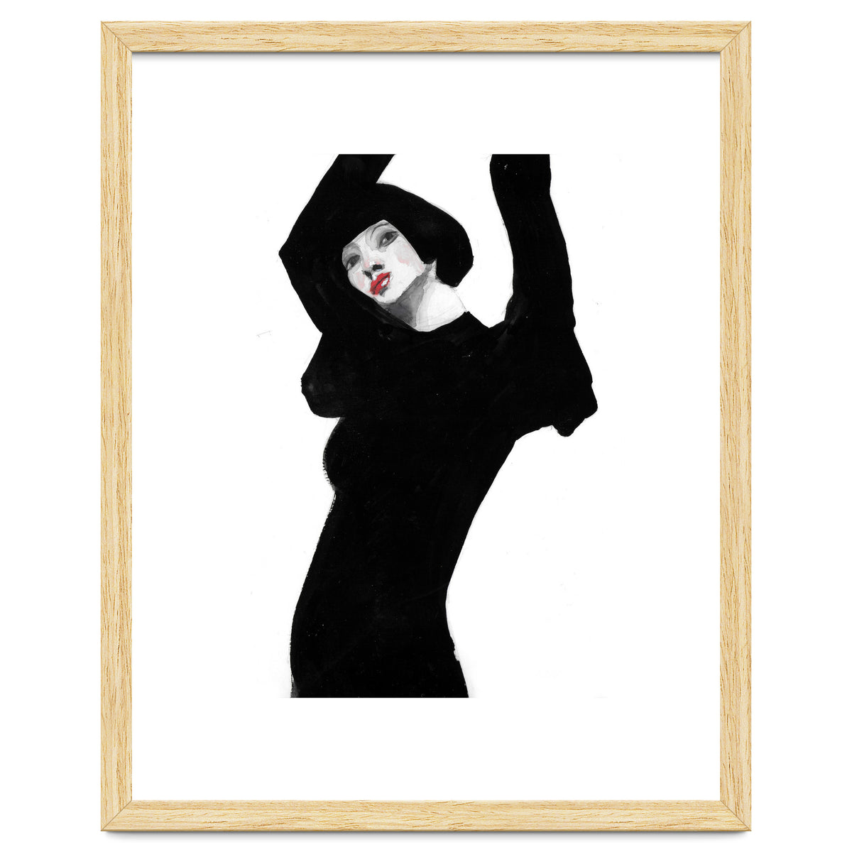 Untitled #11 - Woman in black