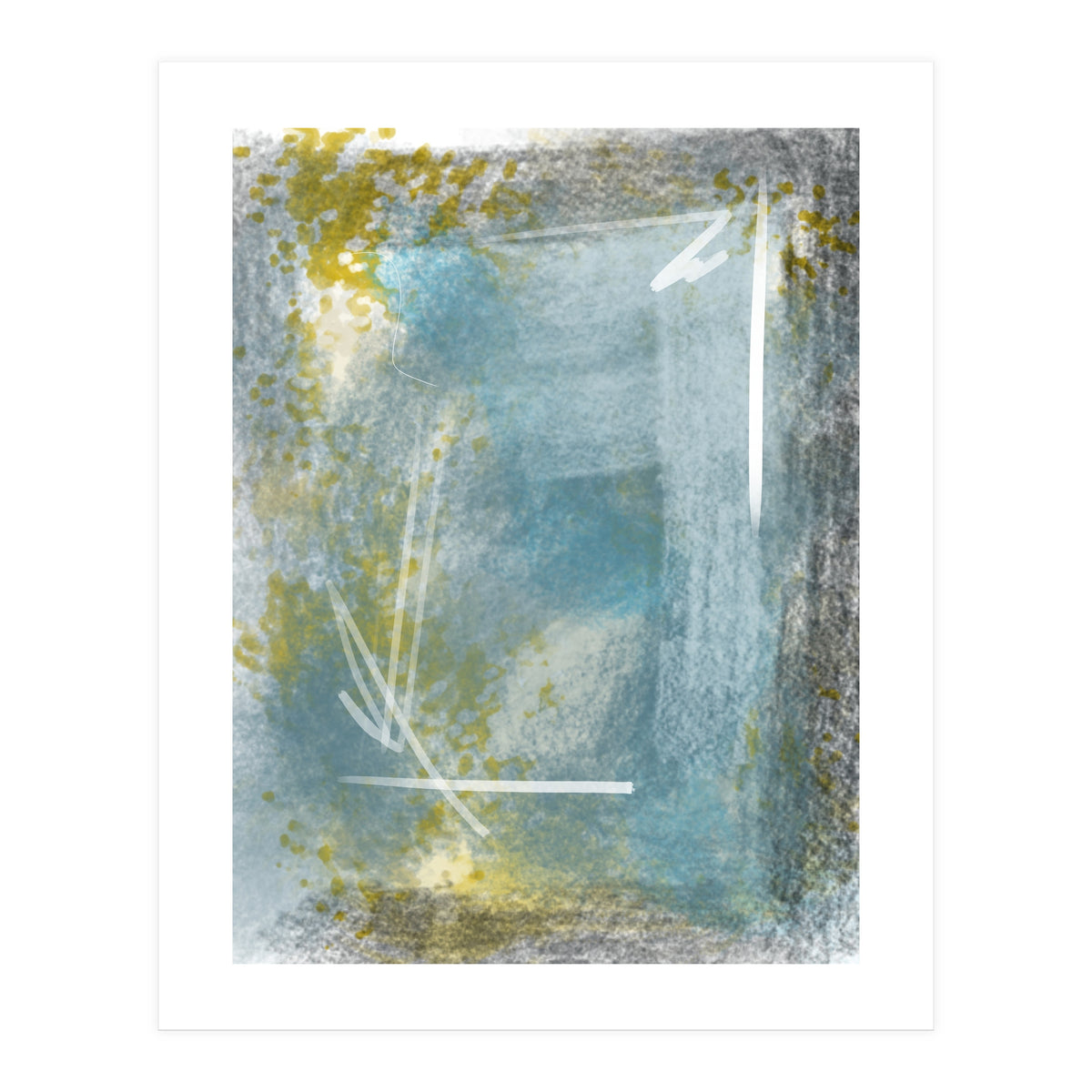 Abstract Green (Print Only)