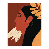 Boho Chic Woman Indian Fashion Print (Print Only) thumbnail