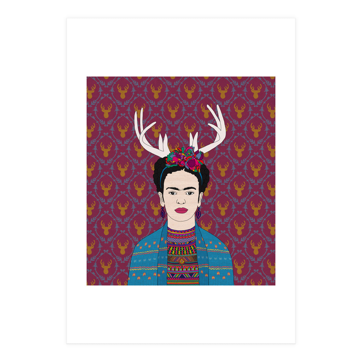 Deer Frida (Print Only)