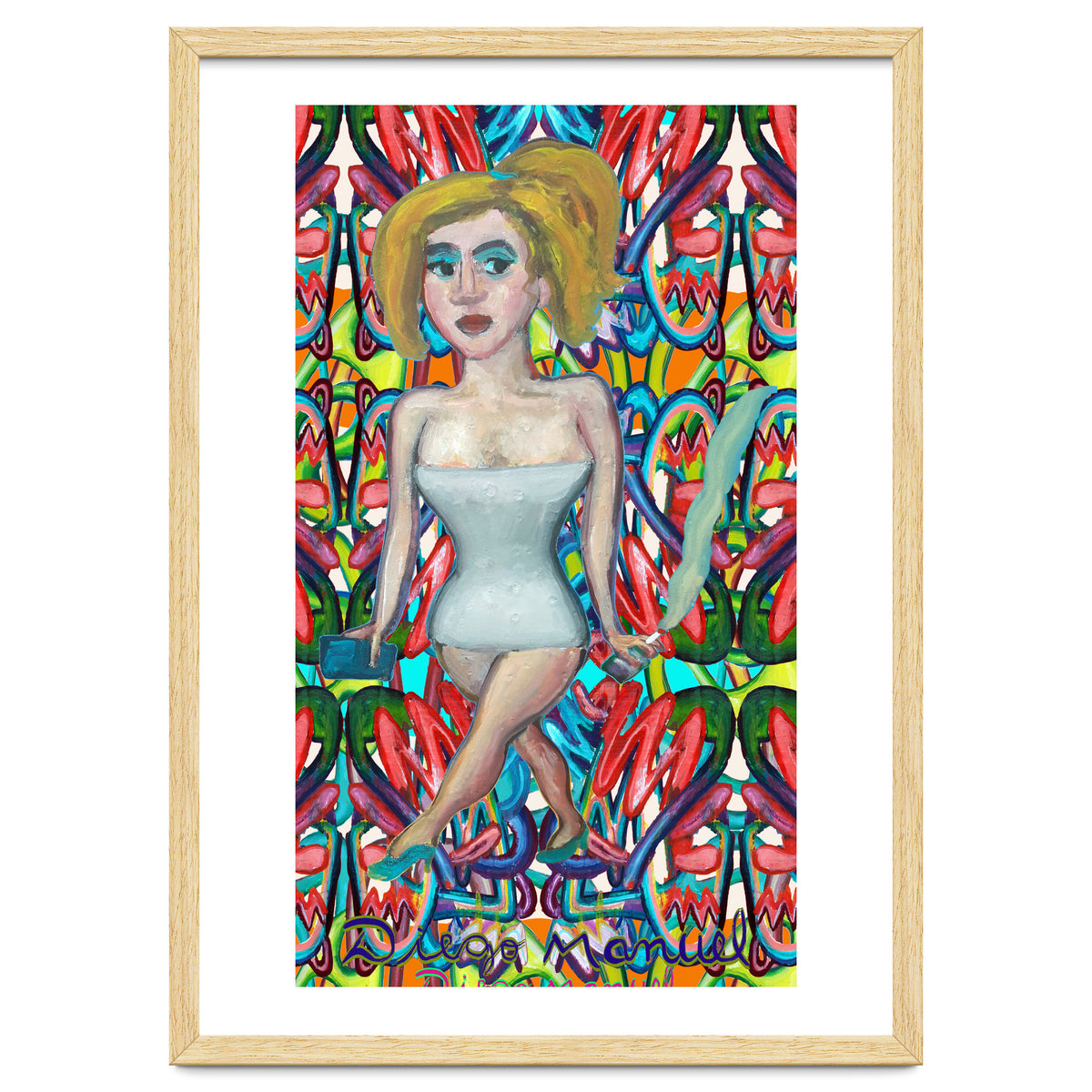 Chica Con Cigarrillo 4b