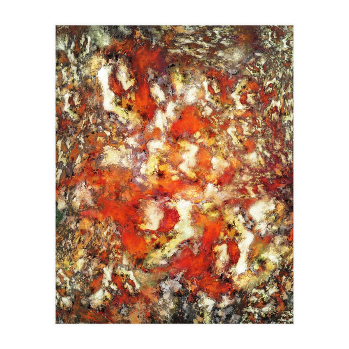 Under The Red Ocean (Print Only)