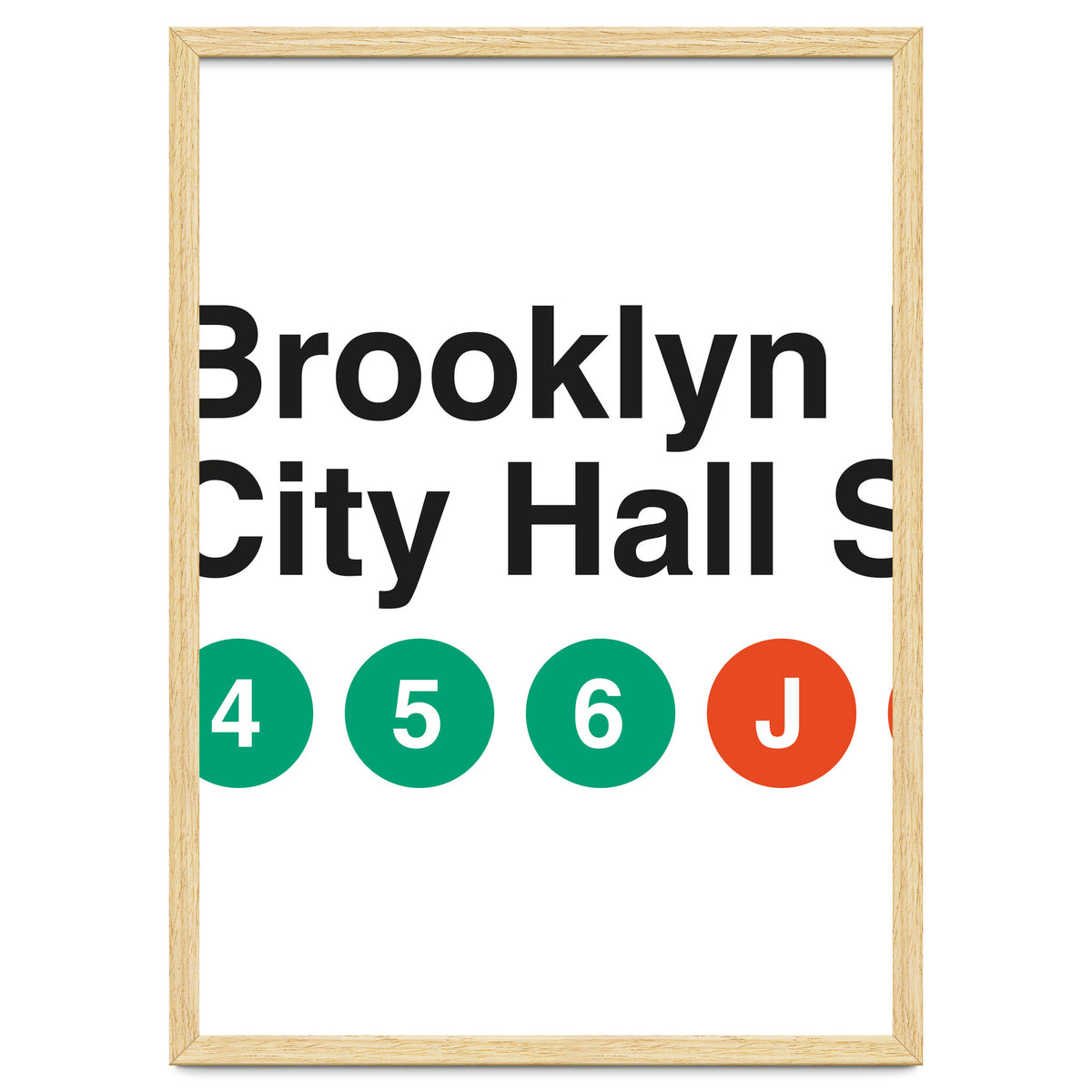 Vignelli's Subway Sign