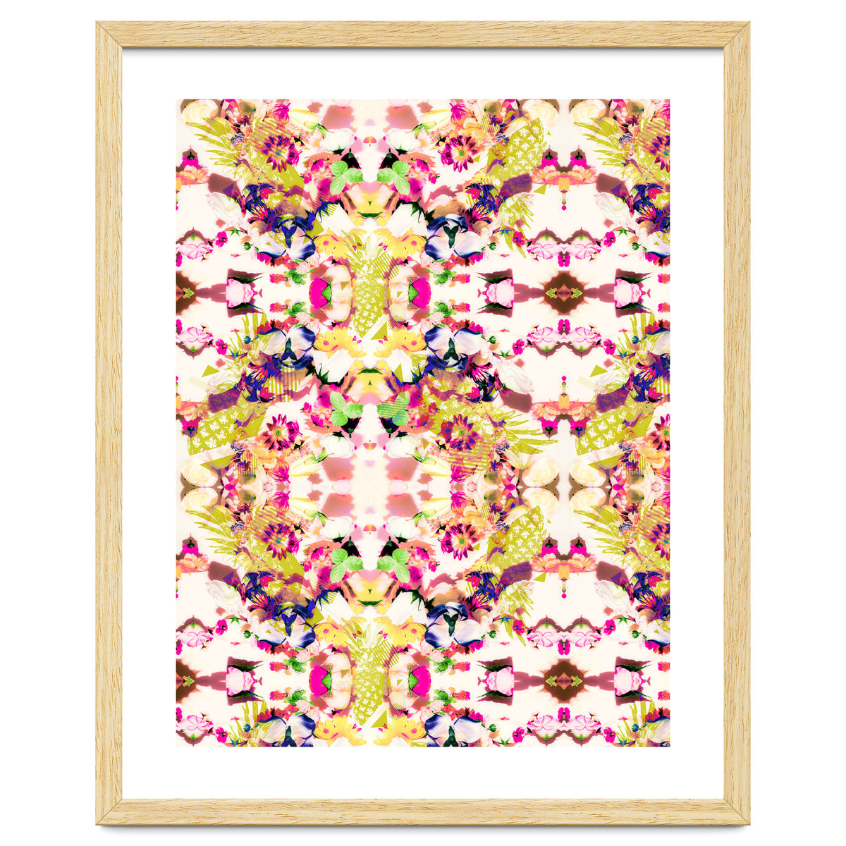 Painting mosaic - Abstract nature