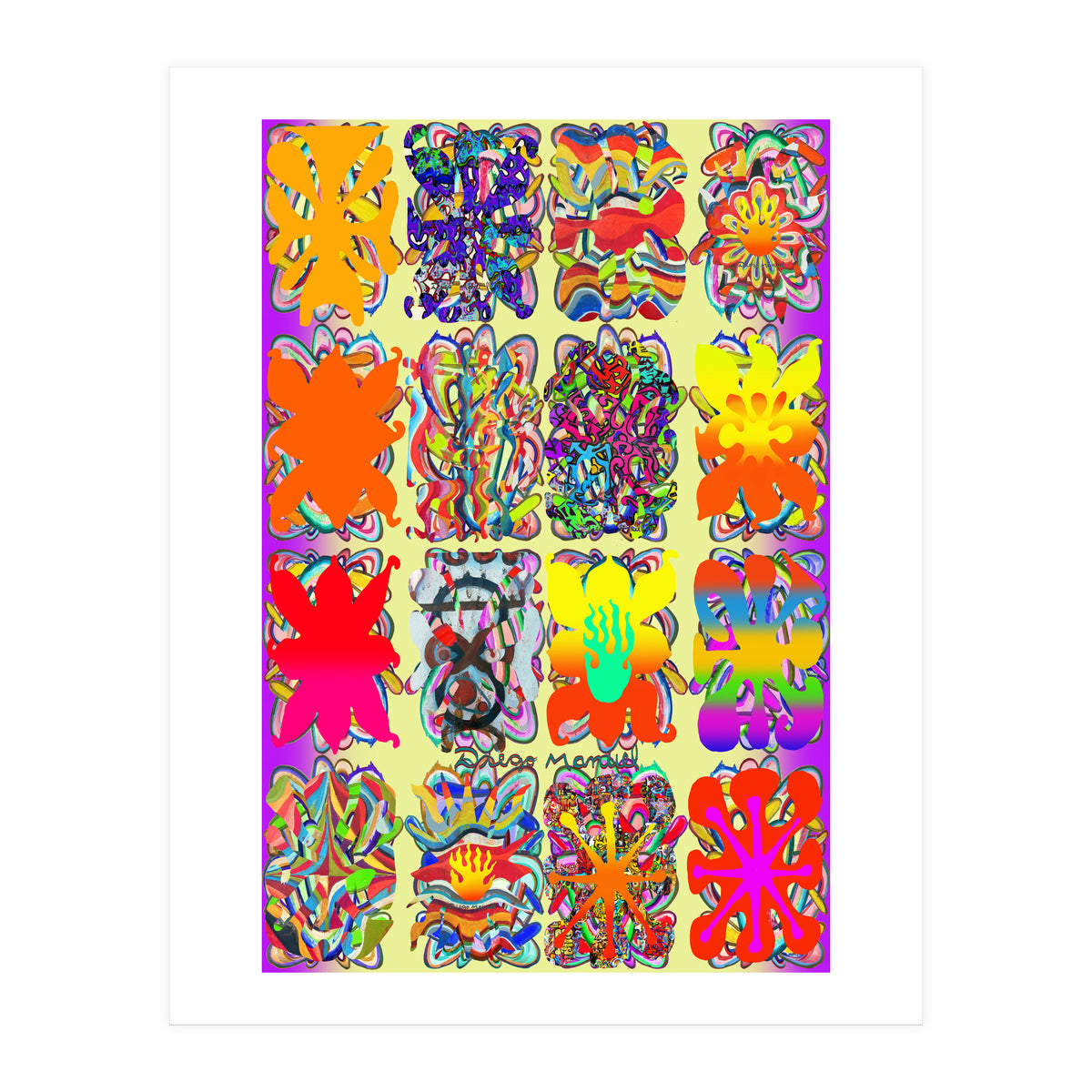 Pop Abstract 2023 Tapiz 59 (Print Only)