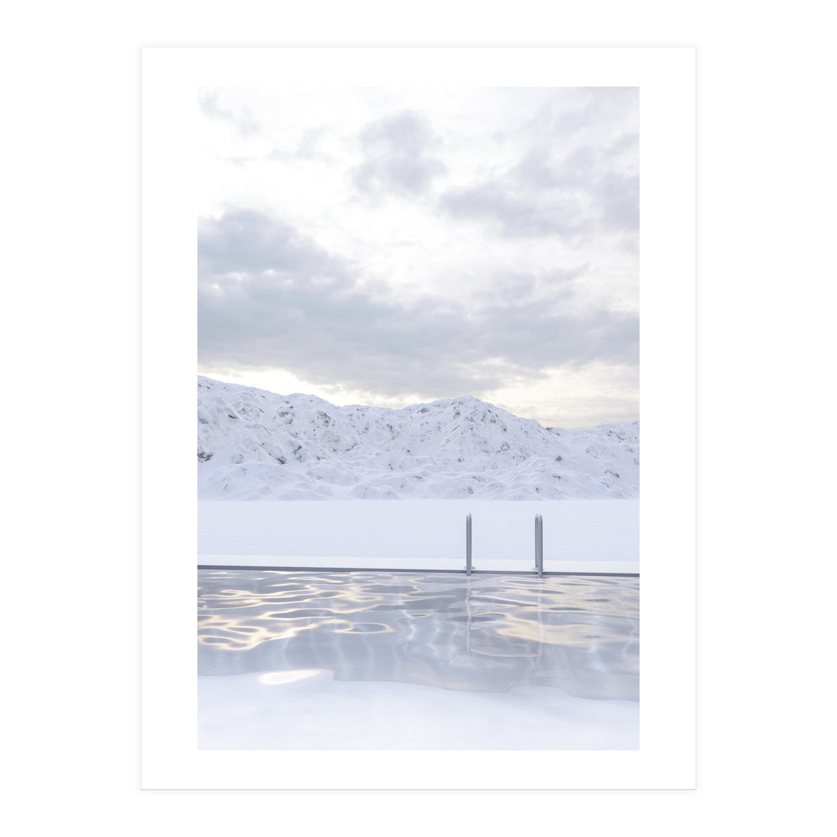 POOL SERIES-WHITE (Print Only)