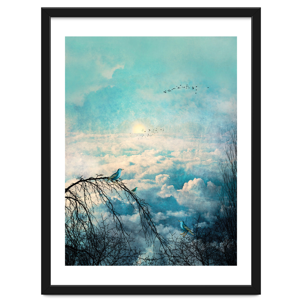 HEAVENLY BIRDS III-B Portrait