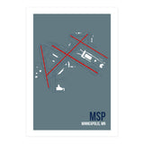 Minneapolis Airport Layout (Print Only) thumbnail