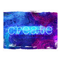 Neon Collection - Create (Print Only)