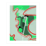 Abstraction In Complementary Colors 1 (Print Only) thumbnail