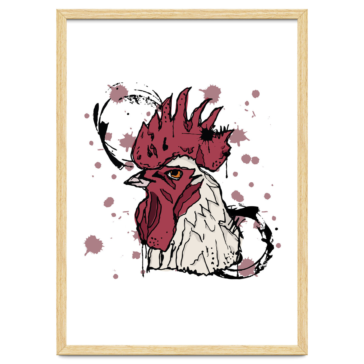 Rooster Sketch
