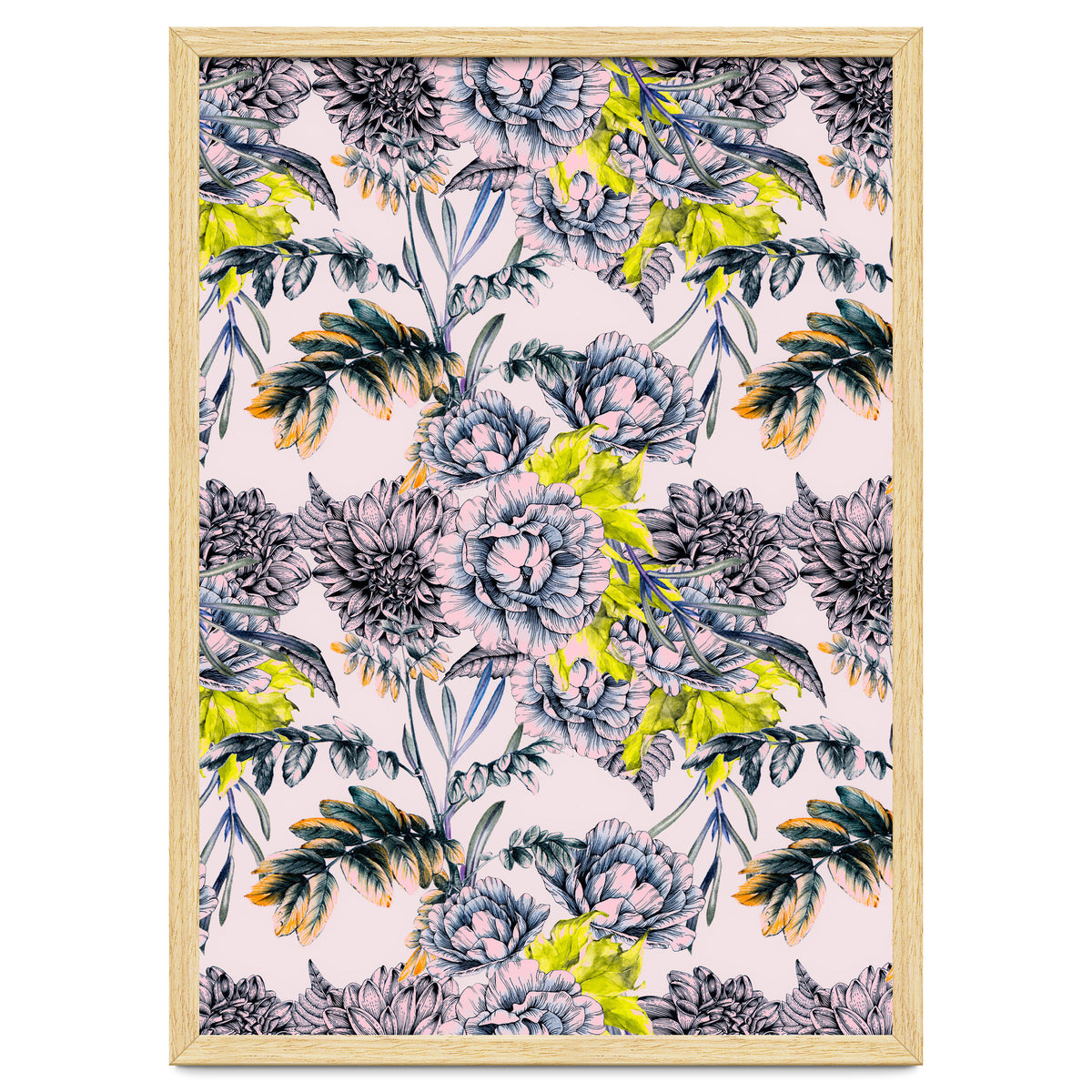 Flowering blooming in pink