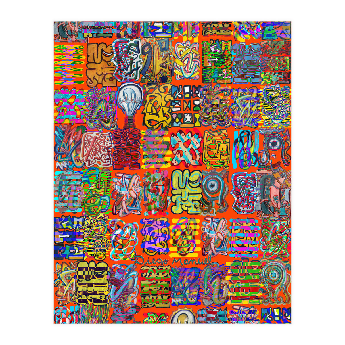 Graffitis 2021 Tapiz 109 (Print Only)