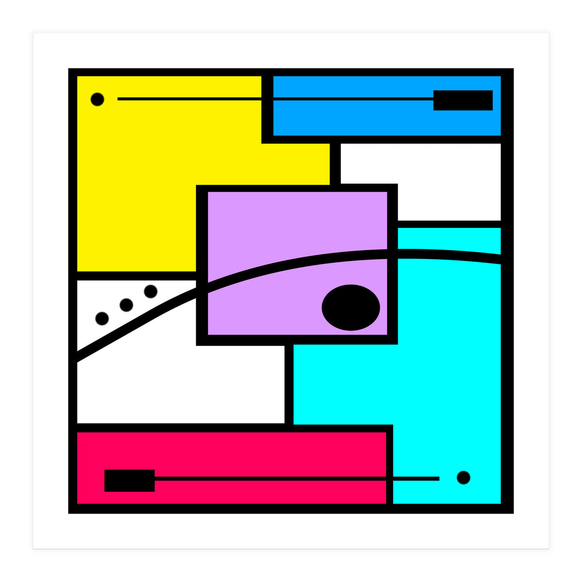 Abstrato Geométrico 37.3 (Print Only)