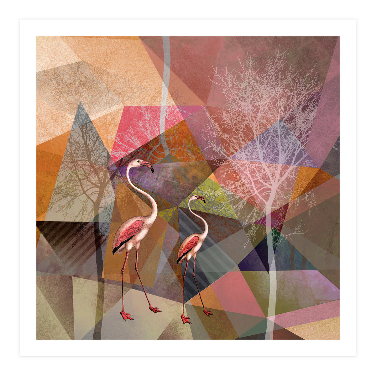 FLAMINGOS P23 (Print Only)