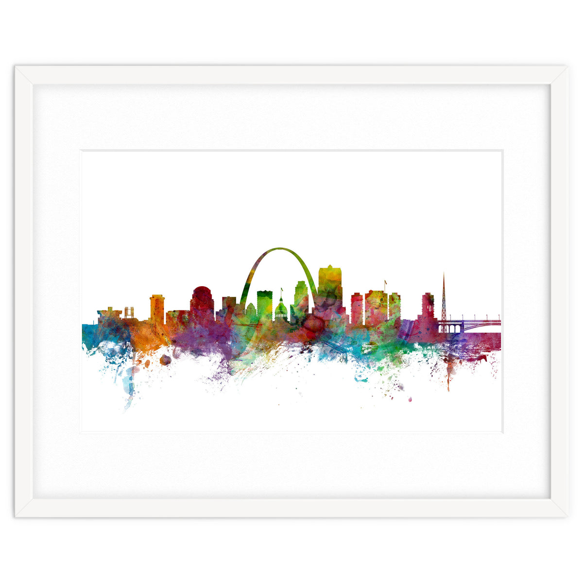 St Louis Missouri Skyline