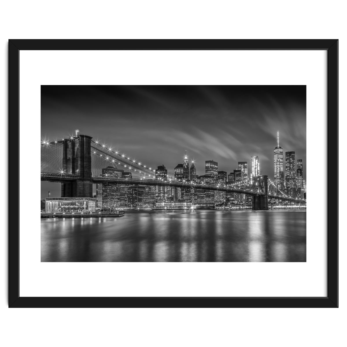 BROOKLYN BRIDGE Nightly Impressions | Monochrome