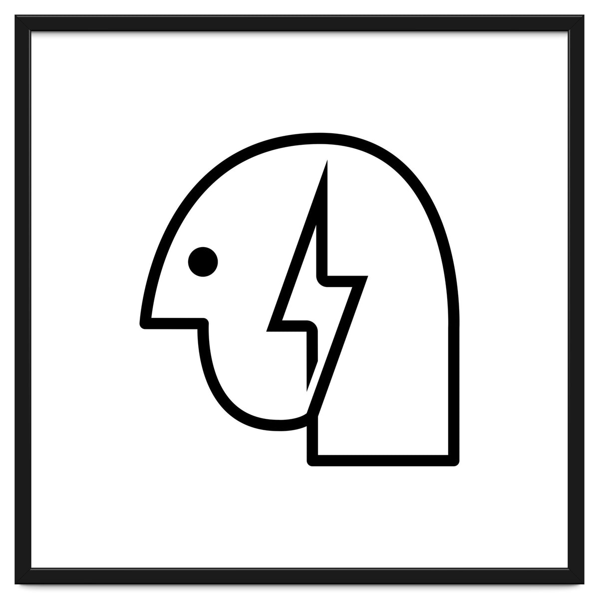 Head Lightning_White