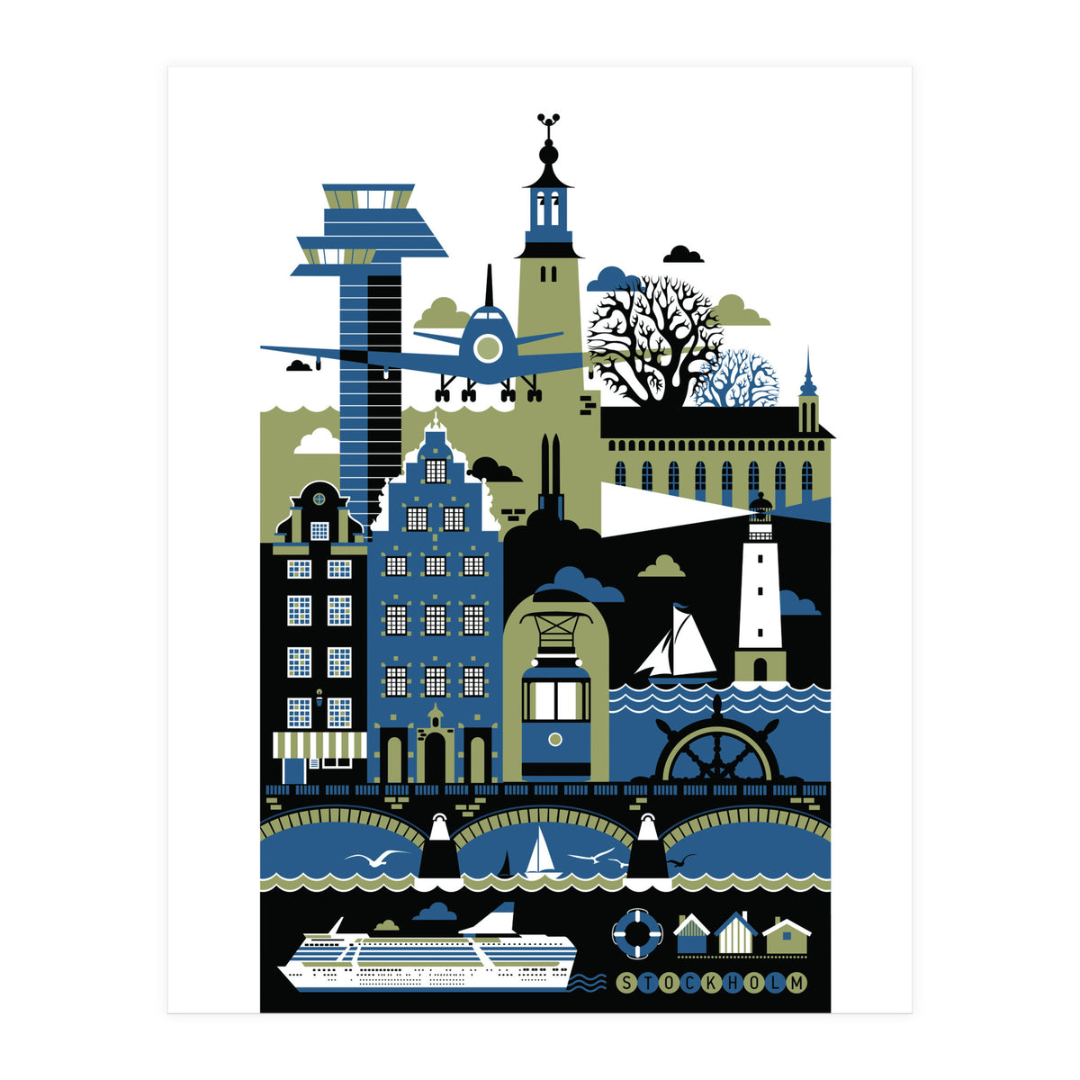 Stockholm (Print Only)