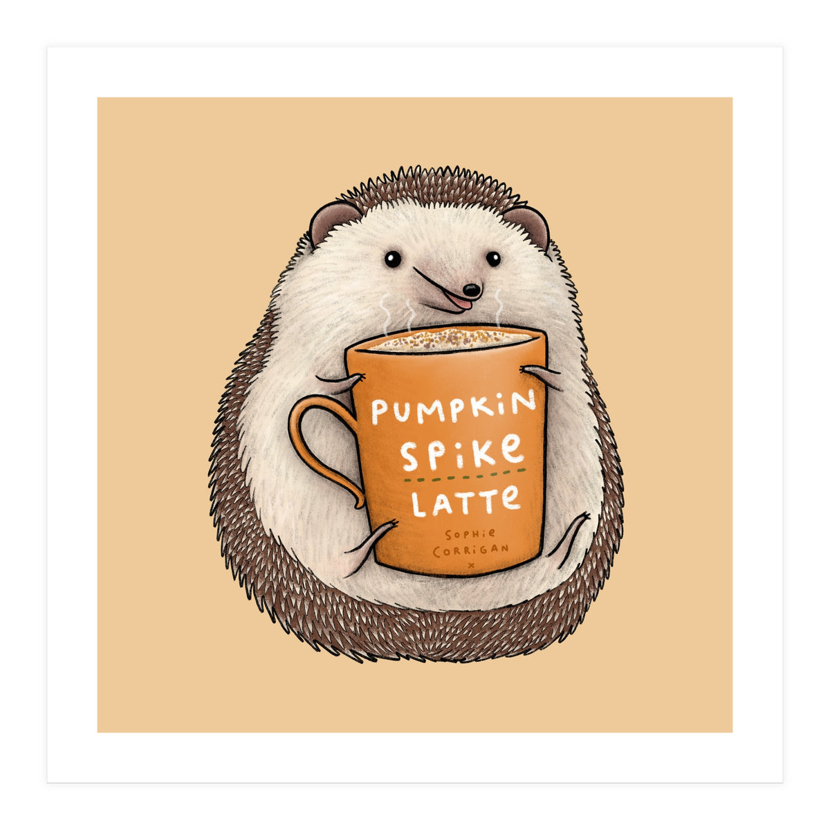 Pumpkin Spike Latte (Print Only)