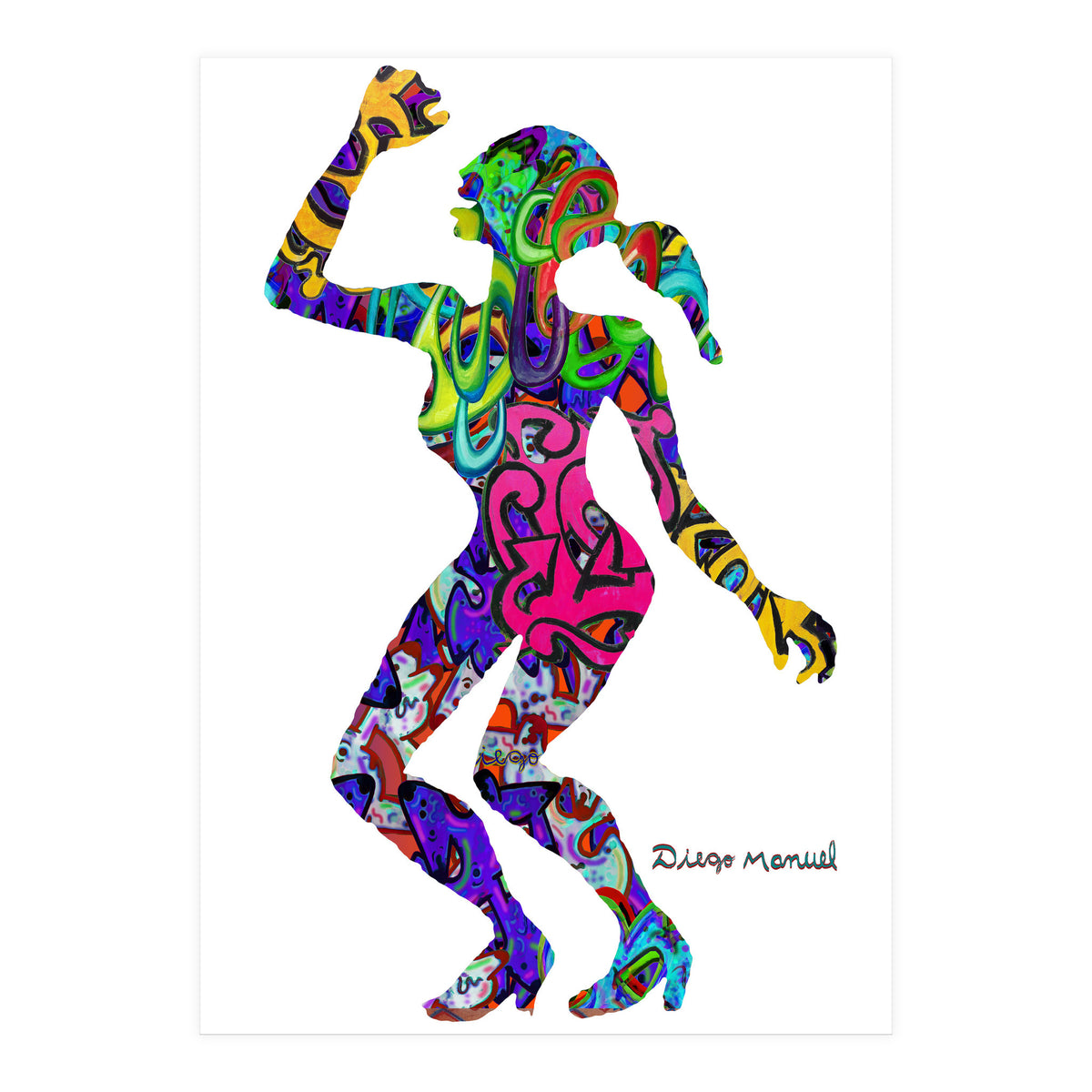 Dance Girl 28  (Print Only)