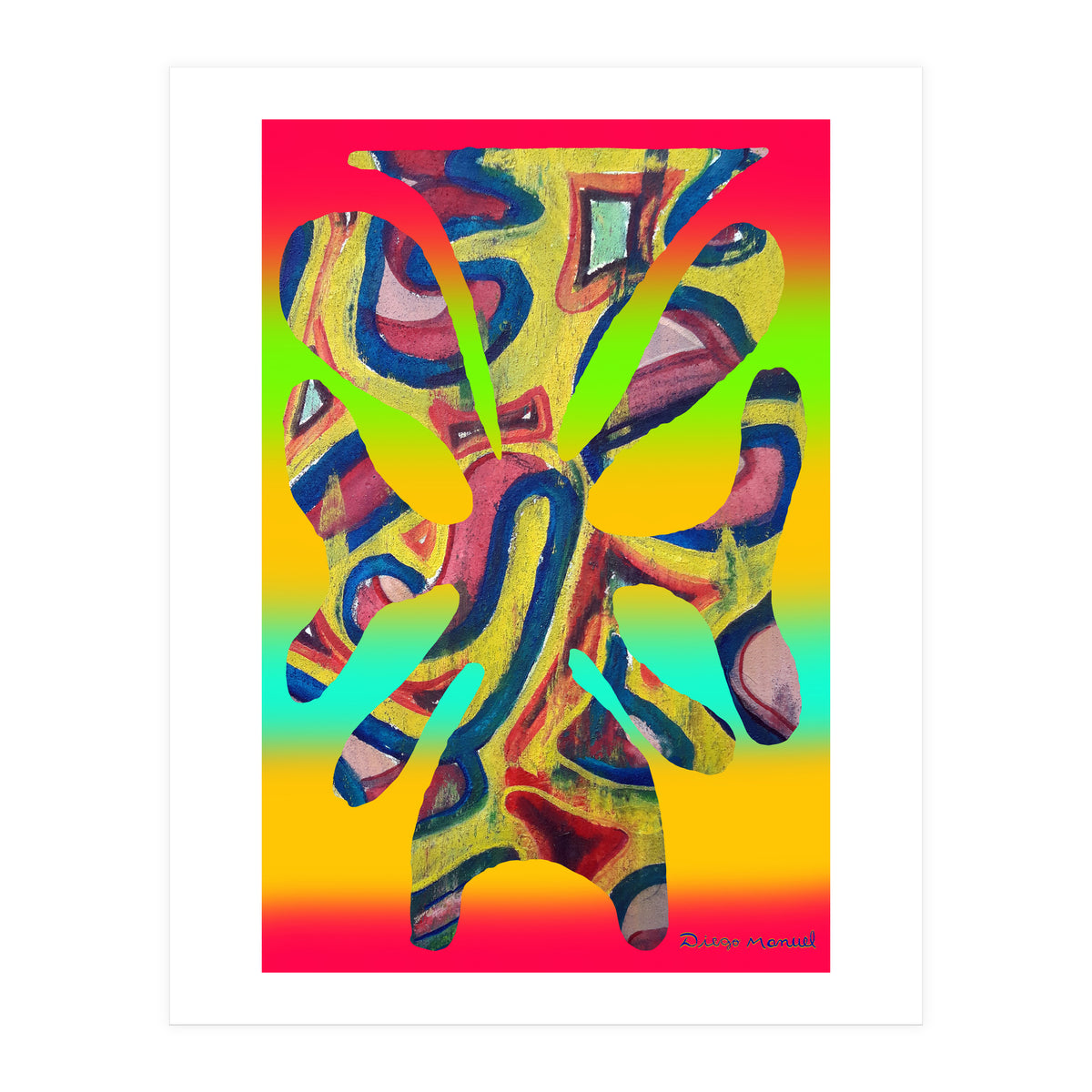 Pop Abstract 2023 Tapiz 41 (Print Only)