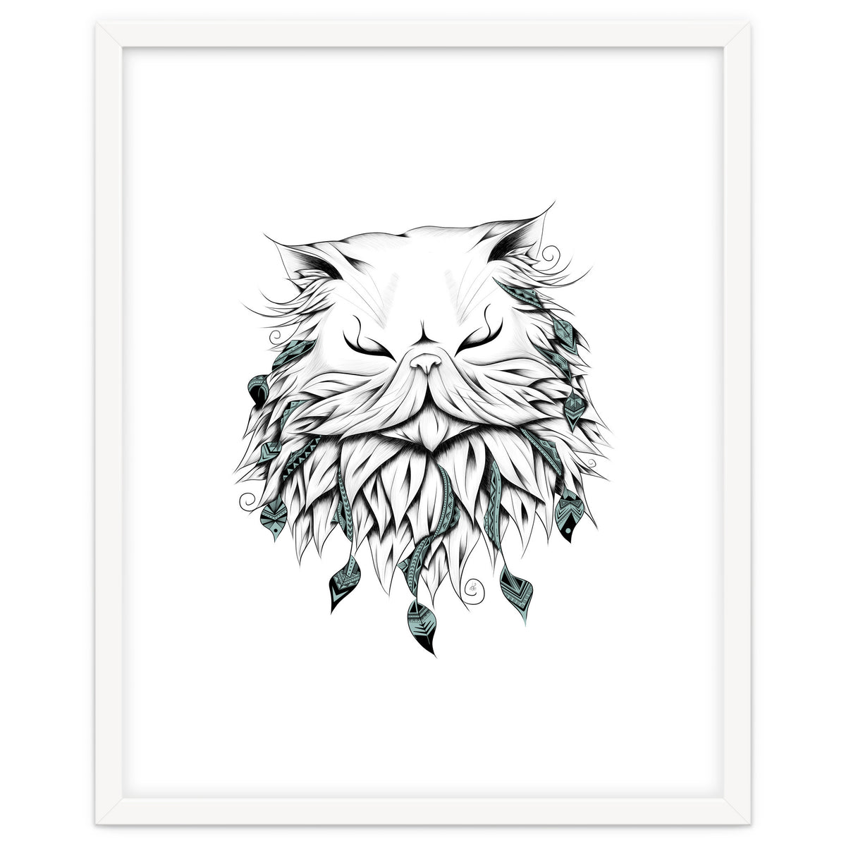 Poetic Persian Cat