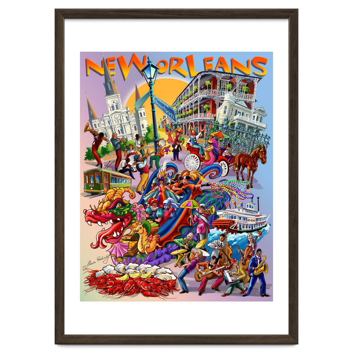 New Orleans Illustration