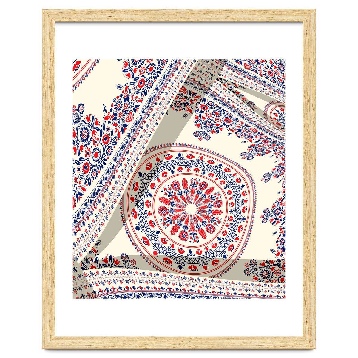 Romanian embroidery background 40