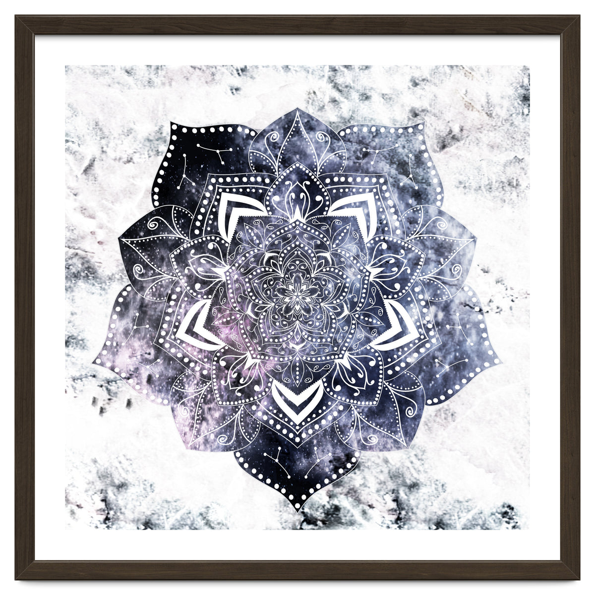 Cancer Constellation Mandala