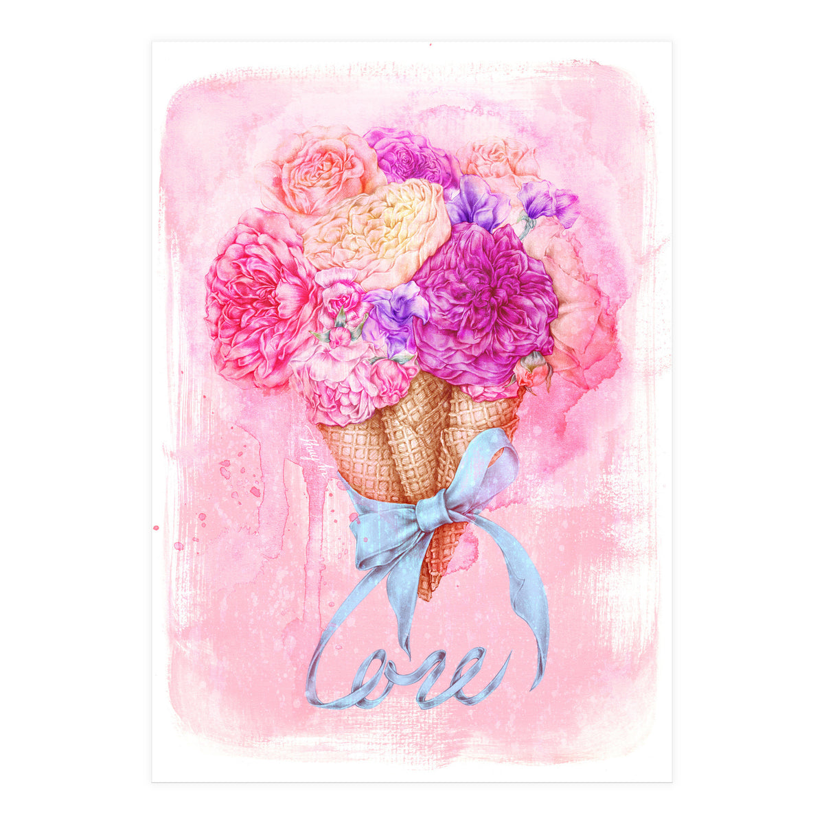 Icecream Bouquet (Print Only)