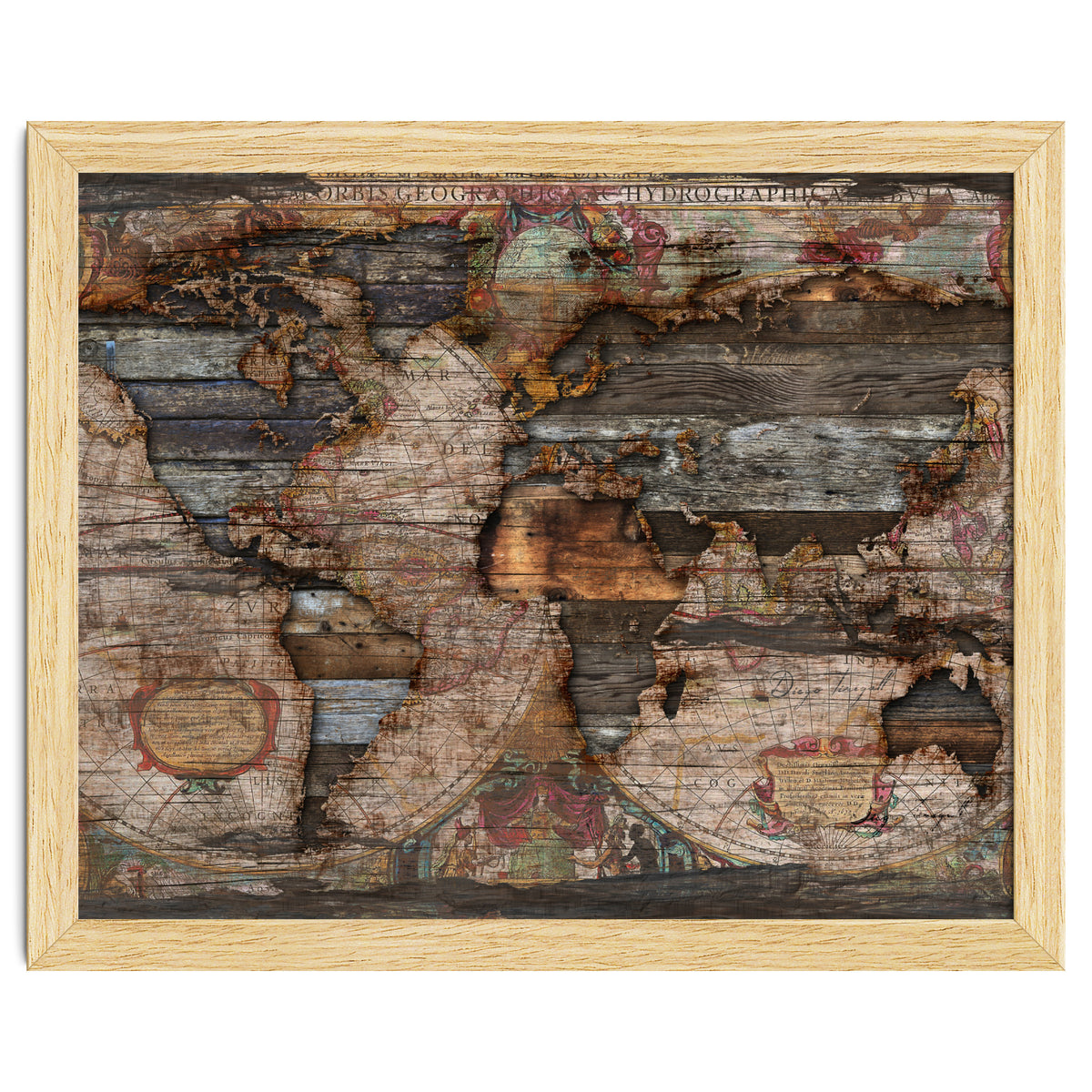 Reclaimed Map