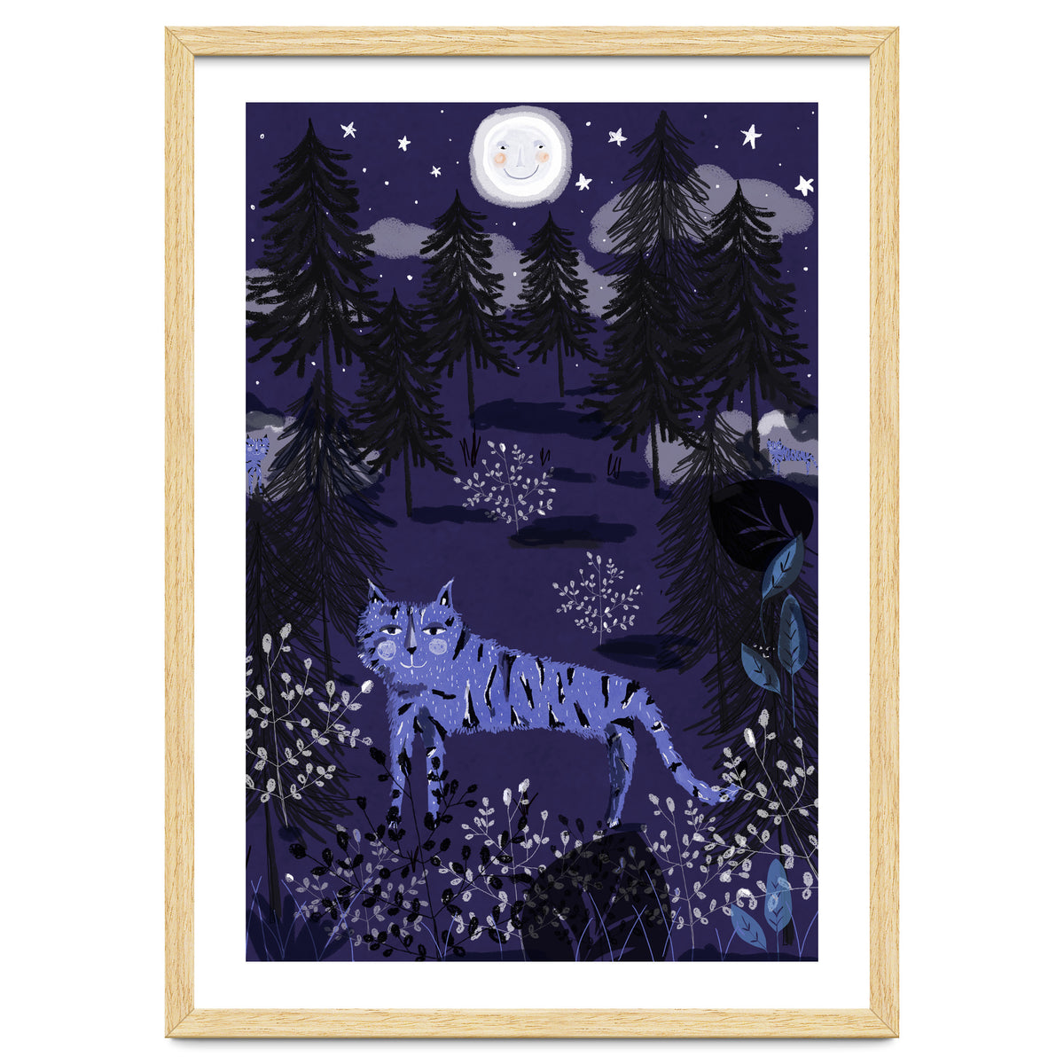 Night tigers  hide and seek