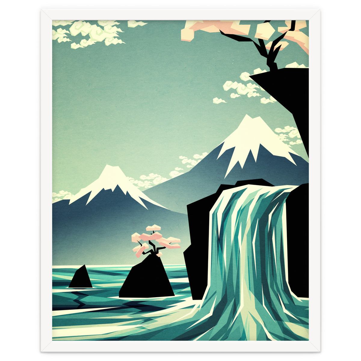 Waterfall Blossom Dream