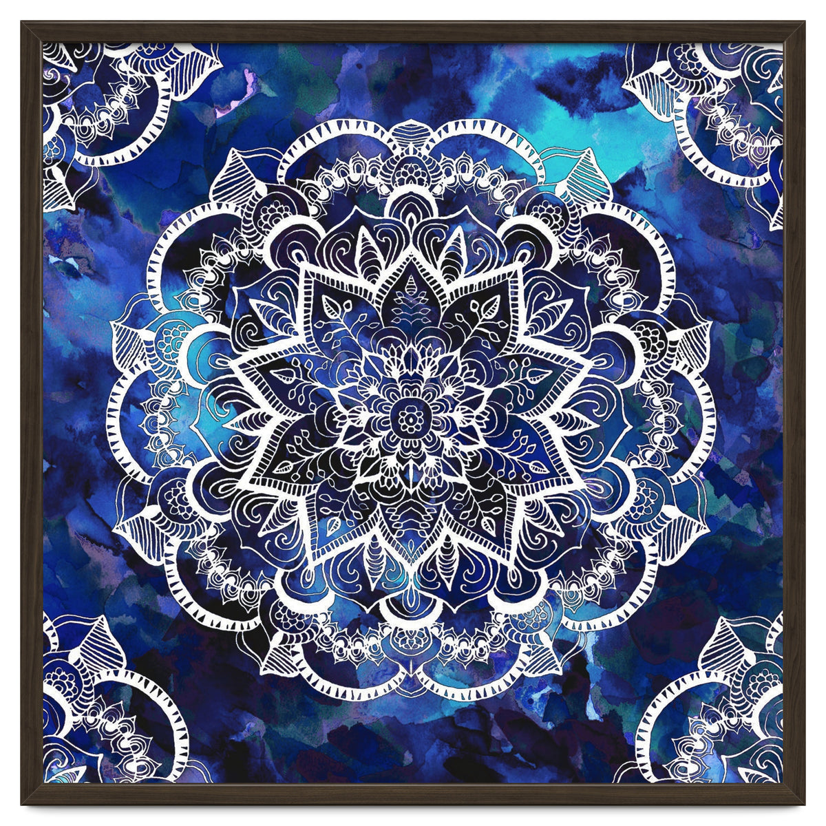 Queen Starring of Mandalas Navy