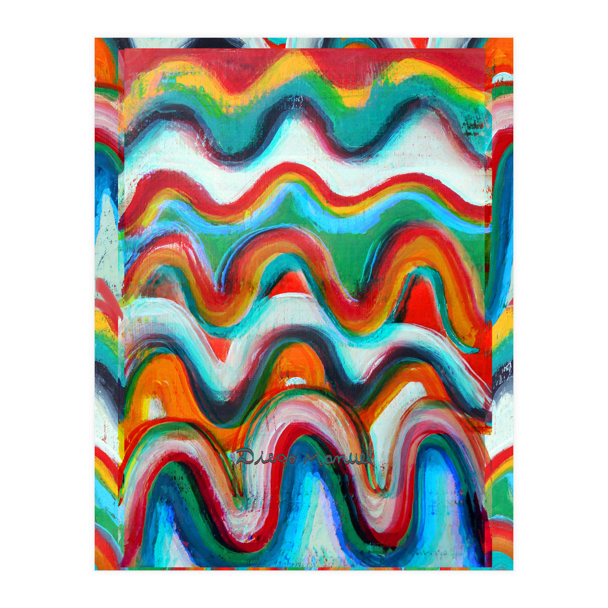 Pop Abstract A 4 (Print Only)