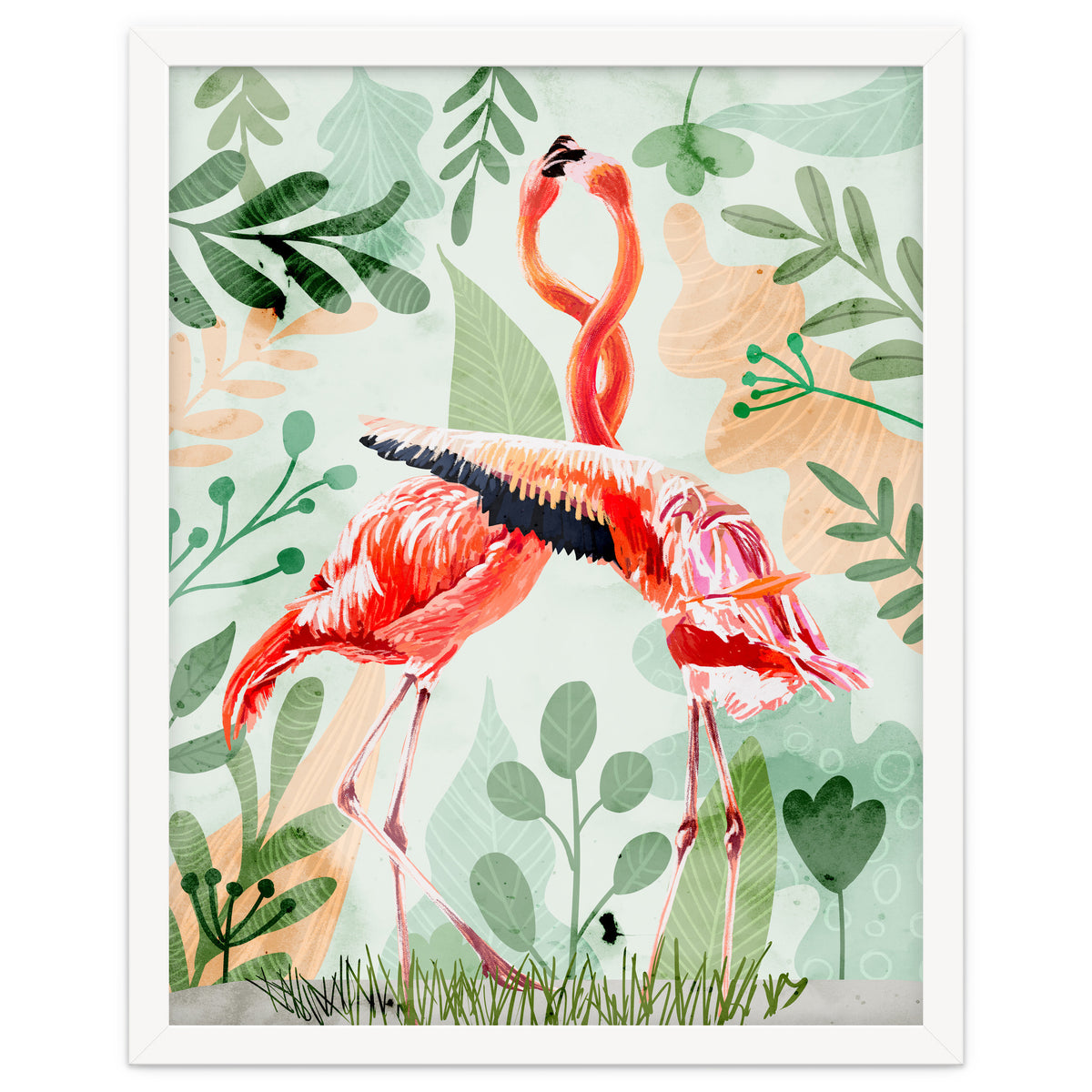 Flamingo Love