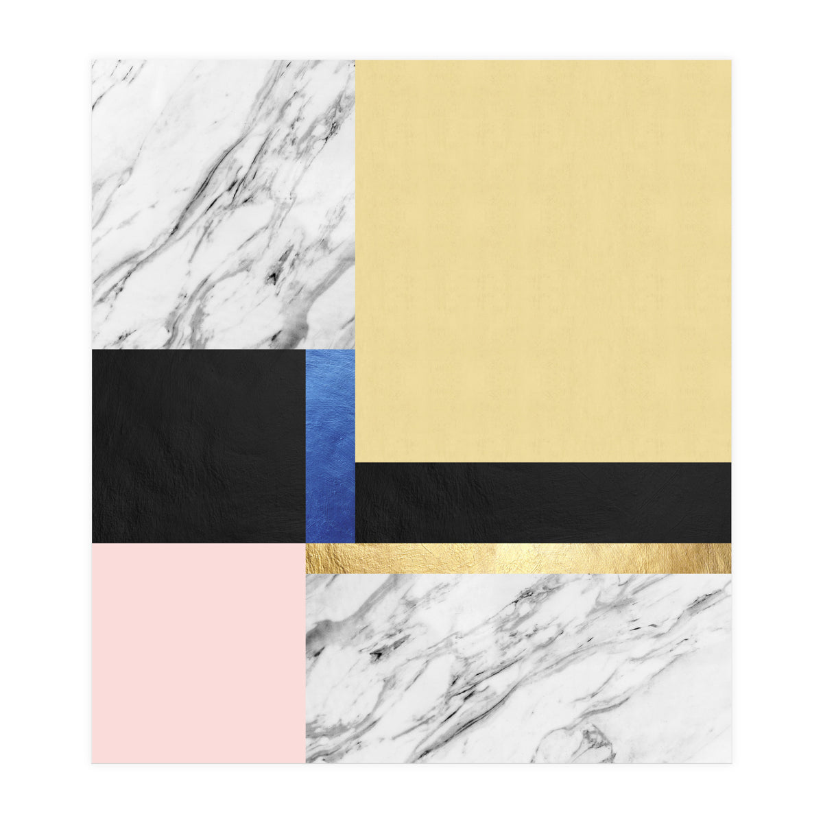 Geometric and golden VIII (Print Only)