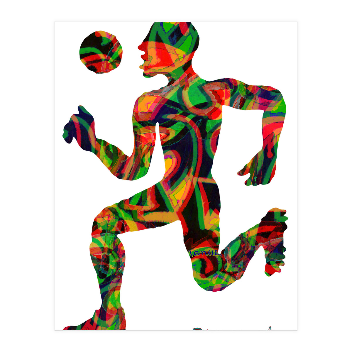 Jugador Nuevo 1 4 (Print Only)