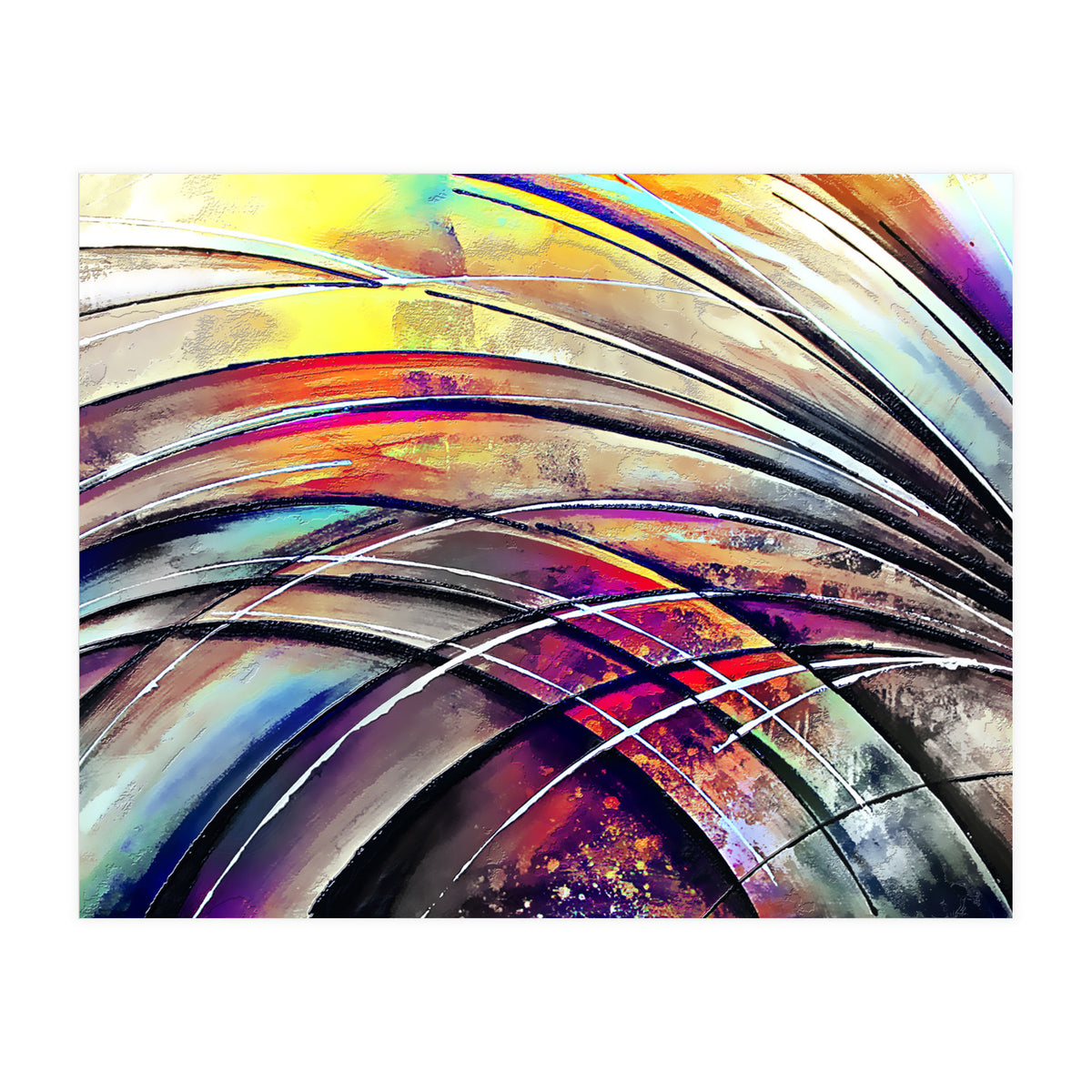 Abstract Art Britto - Qb289 (Print Only)