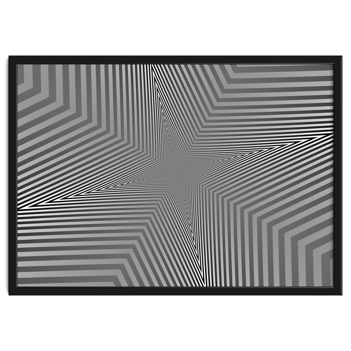 Abstract Triangle Pattern Geometric