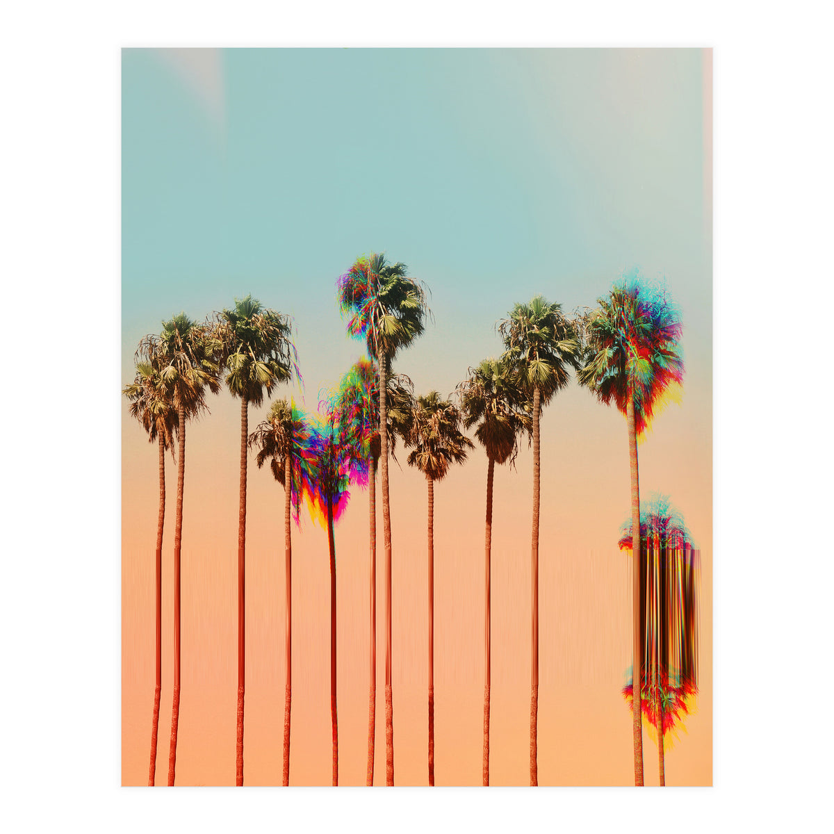 Glitch Beach (Print Only)