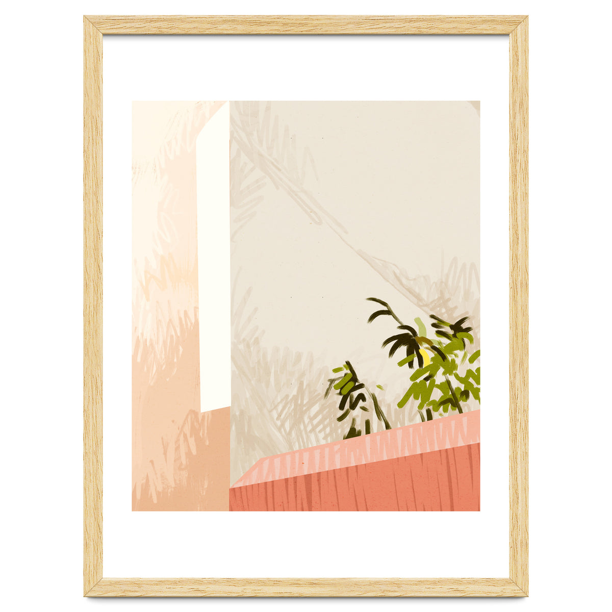 Lazy Afternoon #Abstract Digital Plants Grow